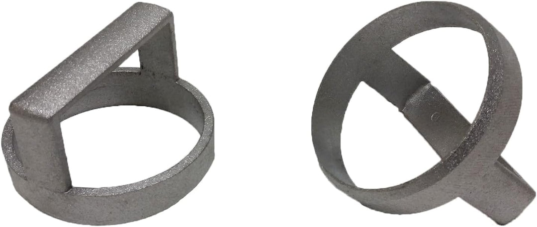 FONDERIA BONGIOVANNI Tigellierpfanne mit 7 Plätzen aus Aluminium mit Nudelschneider für Tigella oder