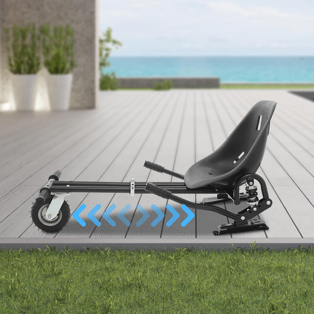 Hoverboard Sitz Verstellbarer für Self-Balance Scooter mit Frontreifen für 6.5"-10" Hoverboards, Uni