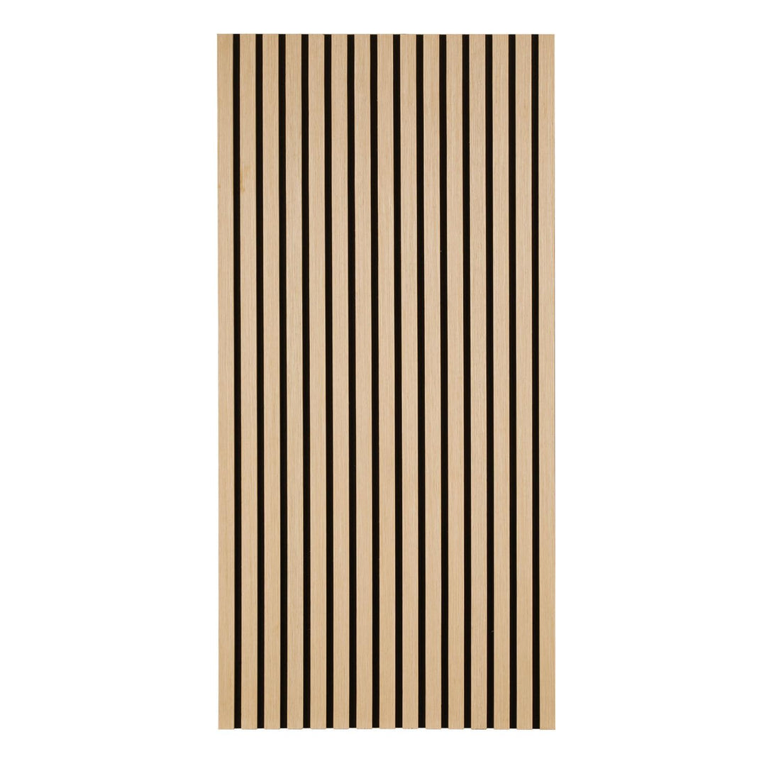 Akustikpaneele Holz 120x60 cm, Schallabsorbierende Wandverkleidung mit Holzfurnier & Filz – Modernes