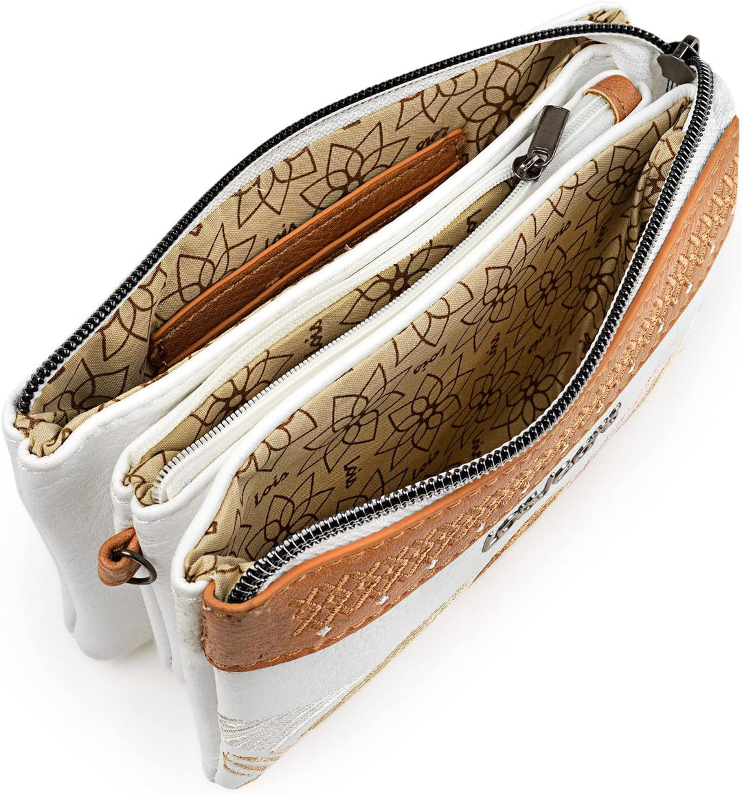 Lois - Kleine Umhängetasche, Kleine Handtasche, Abendtasche Damen, Handtasche Damen oder Clutch Blau