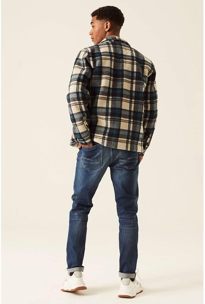 GARCIA Herren Colbert + Gilet Strickjacke S Petrol Green, S Petrol Green