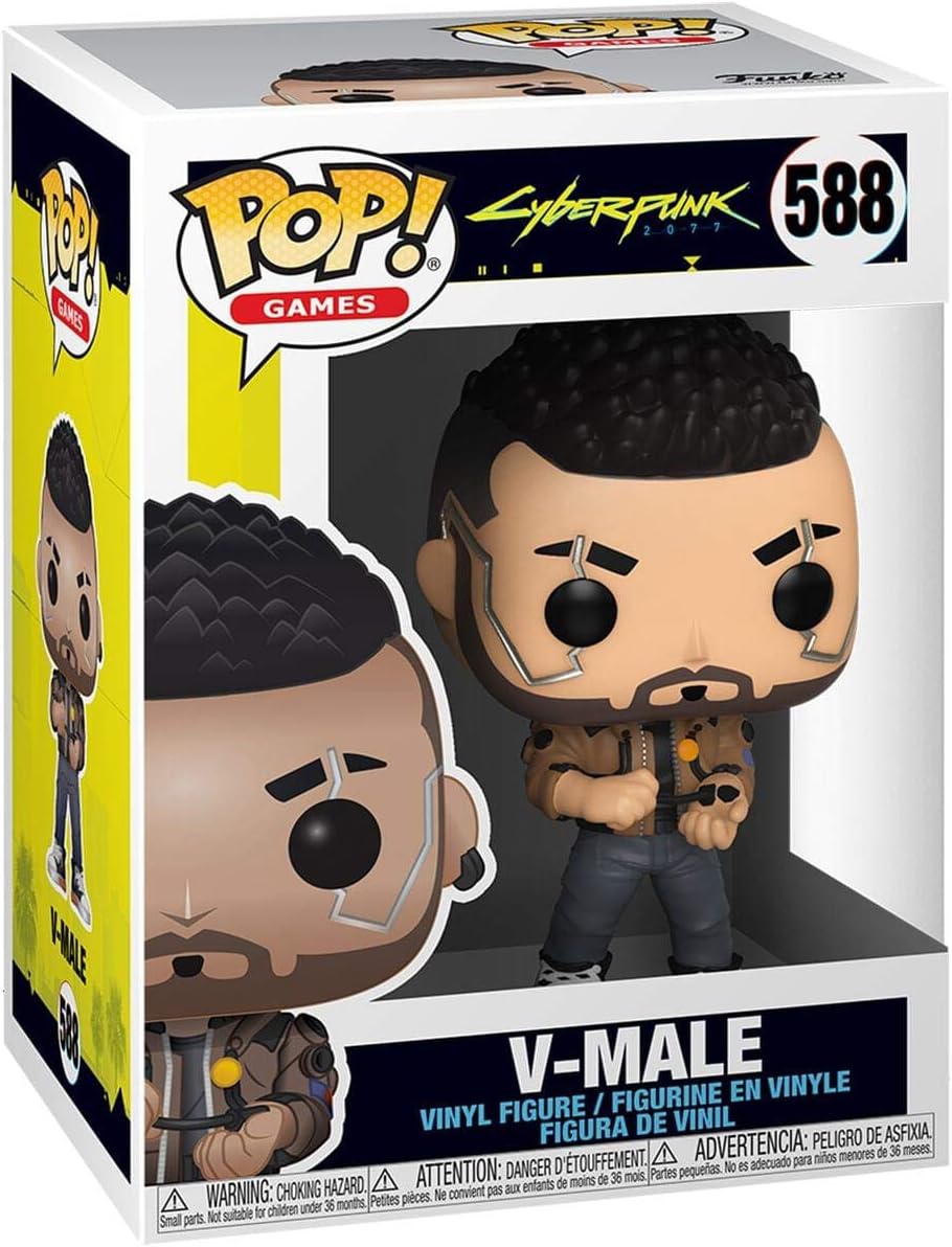 Funko 47159 POP! Games: Cyberpunk -2077 V-Male