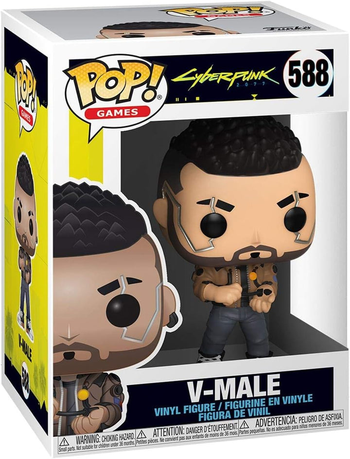 Funko 47159 POP! Games: Cyberpunk -2077 V-Male