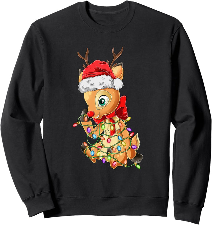 Rentier Weihnachten Geschenk Sweatshirt