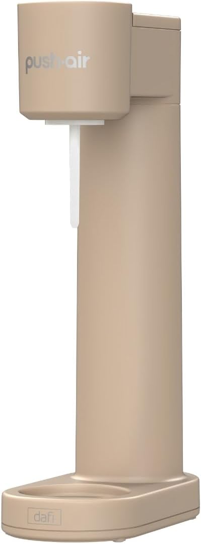 Dafi PUSHAIR Wassersäule Cappuccino + CO2 Kartusche + 0,7 Flasche
