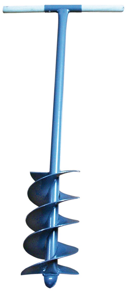 Berger + Schröter Erdlochbohr Berger & Schroeter 50054 Hand-Erdbohrer, 15 cm, grau