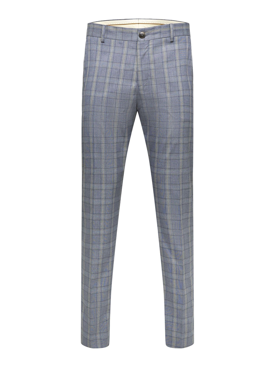 Selected Homme Herren Slhslim-timelogan Blu SND Chk TRS B Noos Hose, 44