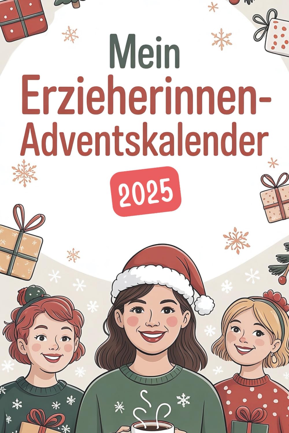 Mein Erzieherinnen-Adventskalender: 24 weihnachtliche Tage mit witzigen Sprüchen, kleinen Rätseln un