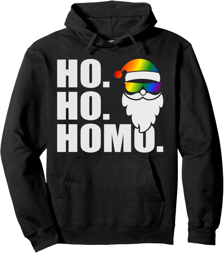 Ho Ho Homo homosexueller Gay Pride Pullover Hoodie