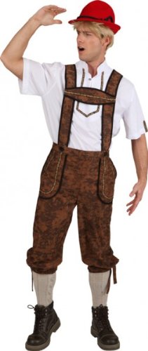 Sepplhose, braun - Grösse: 50/52 - 58/60, XL