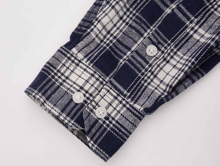 Halfword Flanellhemd Herren Oktoberfest Karohemd Kariertes Hemd Langarm Baumwolle Brusttasche Freize