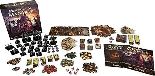 Fantasy Flight Games, Mansions of Madness Second Edition , Board Game , Ages 14+ , 1-5 Players , 120
