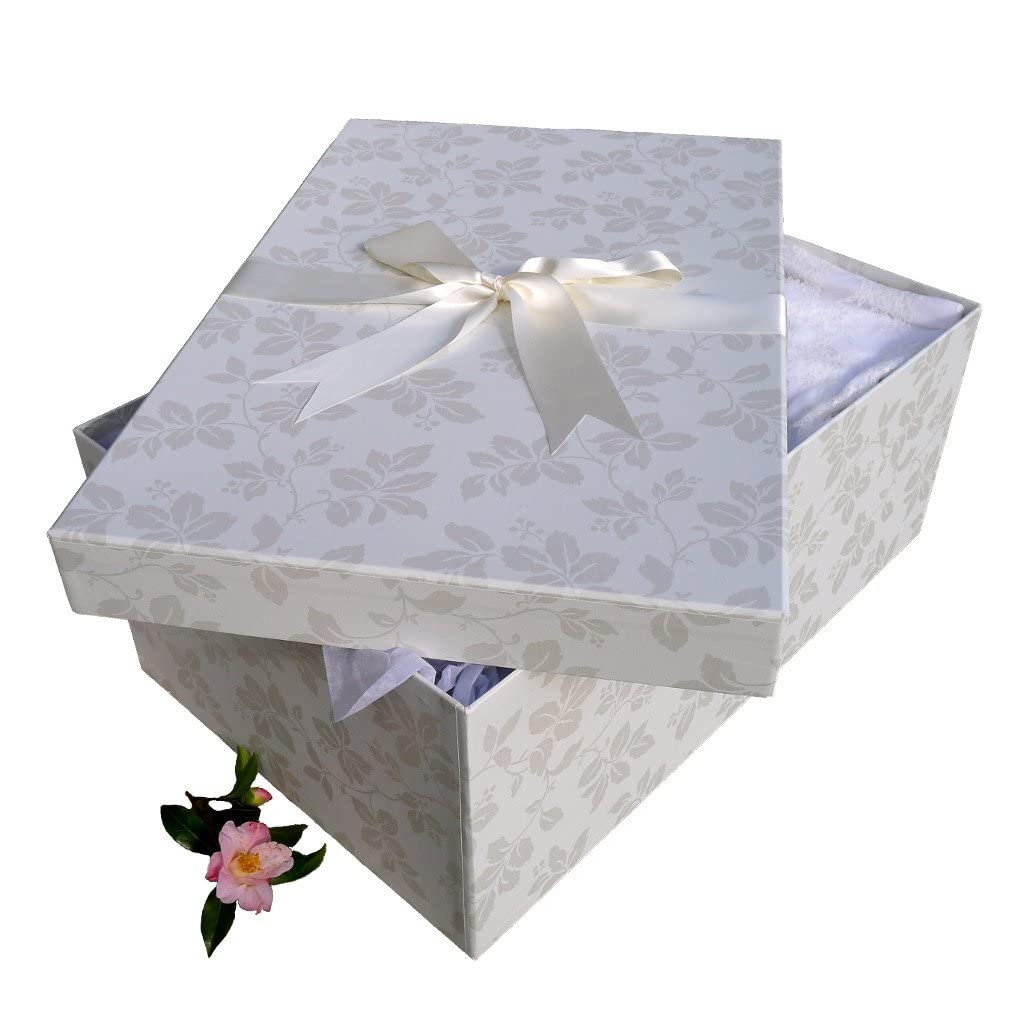 X Large Brautkleid AUFBEWAHRUNGSKASTEN (Claremont Ivory) 75 x 50 x 30 cm Hochzeitskleid aufbewahren,