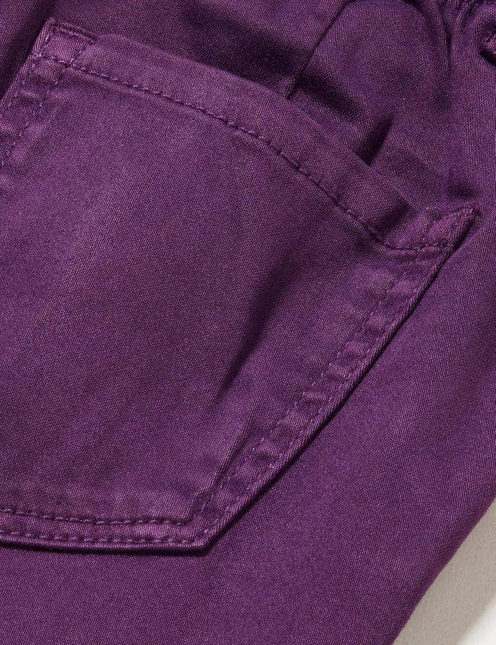 s.Oliver Mädchen Hose mit Gürtel, Mom Fit, 134
