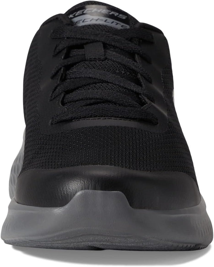 Skechers Skech-Lite Pro Clear Rush Sneaker für Herren, weiss 41 EU Black Mesh Duraleather Trim, 41 E