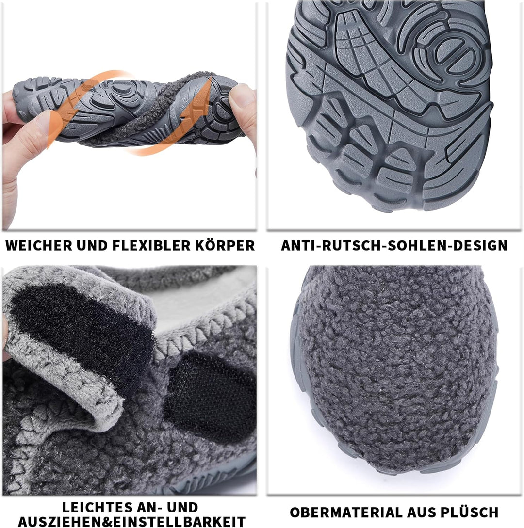 hausschuhe barfussschuhe kinder junge pantoffeln kinder hausschuhe jungen, 28 EU Mtk4061 Grey