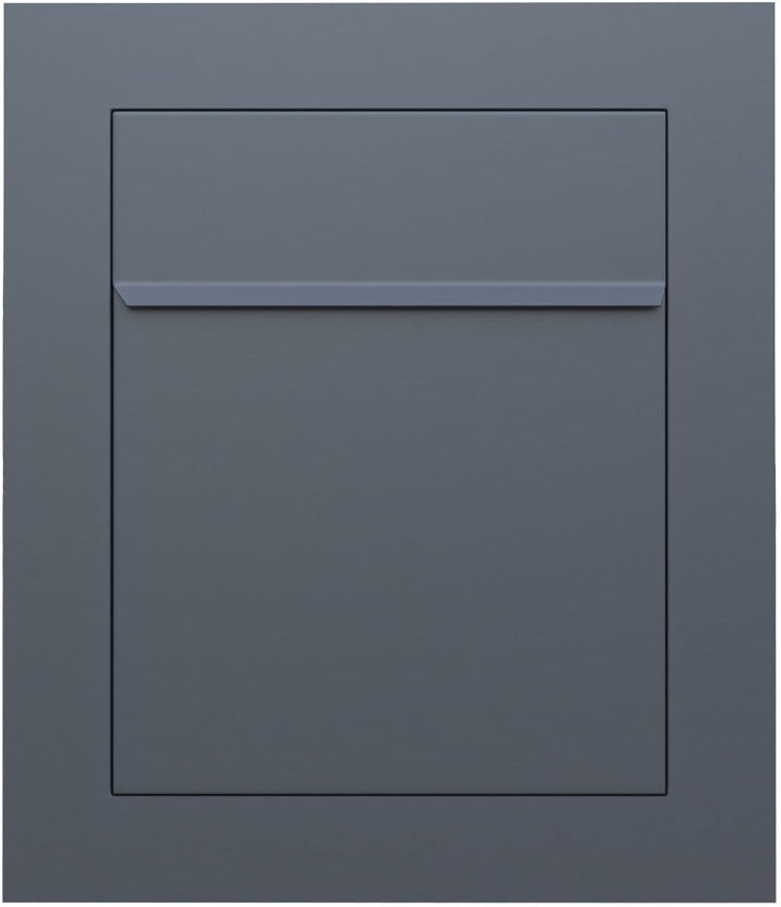 Unterputz-Briefkasten, Design Einbaubriefkasten Bari Anthrazit - Bravios