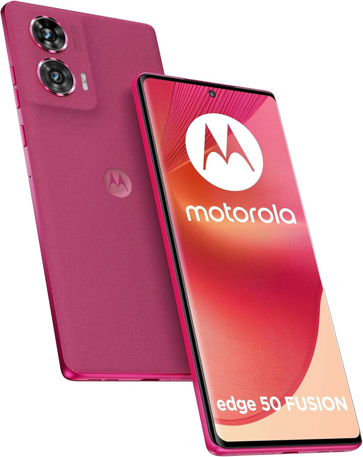 Motorola Edge 50 Fusion (8/256 GB, Dual-Kamera 50 + 13 MP, Display 6,67 Zoll POLED FHD+ 144 Hz, IP68