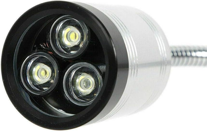 Maschinenlampe mit Magnetfuss, 6W CNC Drehmaschine Magnetische Schwanenhals LED Arbeitsleuchte Flexi