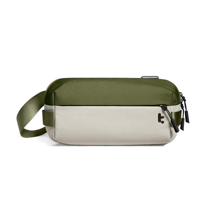 tomtoc Kompakt Sling Bag, 4L Minimalistisch Brusttasche Umhängetasche Schultertasche für Herren und