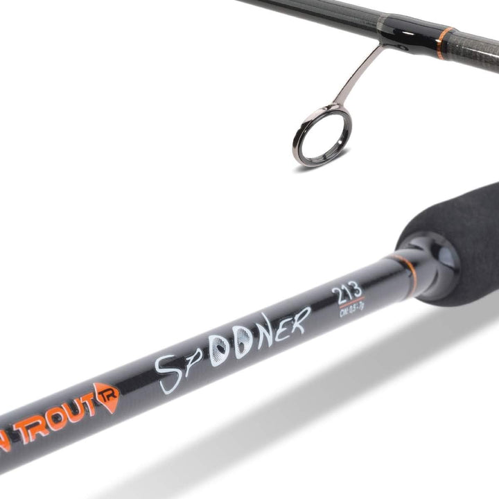 Iron Trout Spooner 2,28m 0,5-8g - Spinnrute für Forellen, Angelrute, Ultra Light Rute für Spoons, Fo