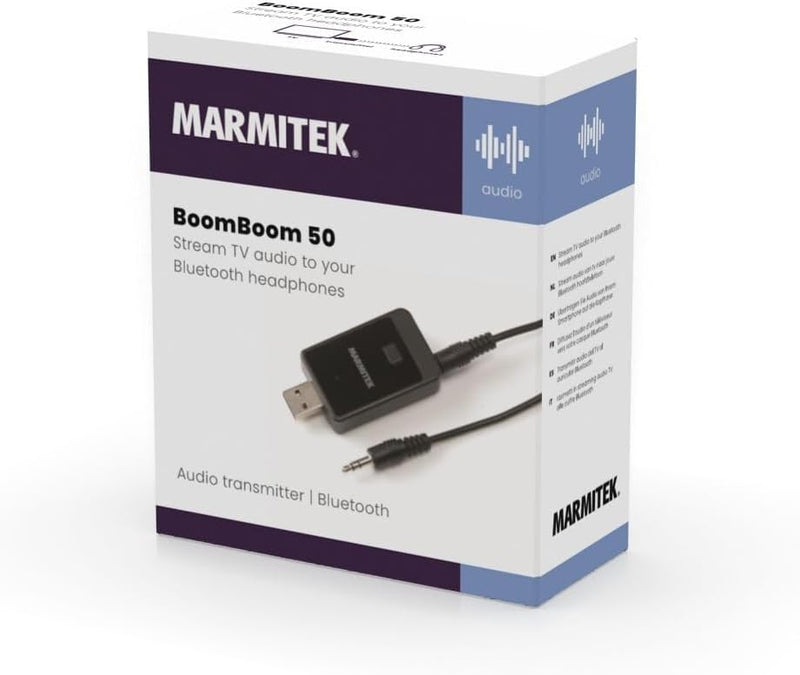 Marmitek BoomBoom 50 Bluetooth® Musik-Sender Bluetooth Version: 3.0 +EDR 30m USB Einspeisung, USB Ei