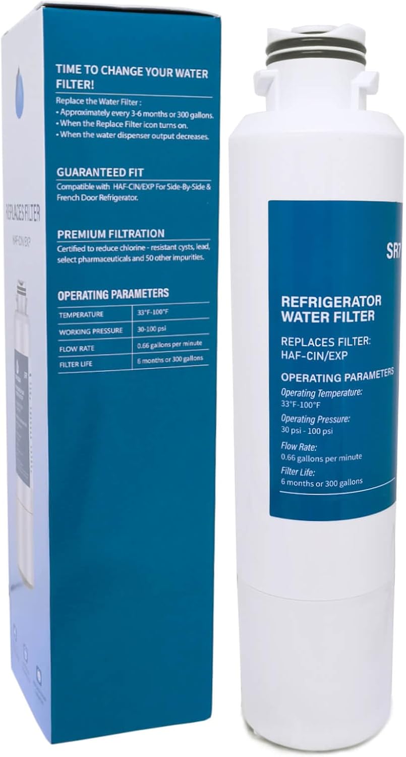 4X Sparesbarn Wasserfilter für Samsung DA29-00020B DA29-00019A DA97-08006 46-9101 HAF-CIN/EXP Side-b