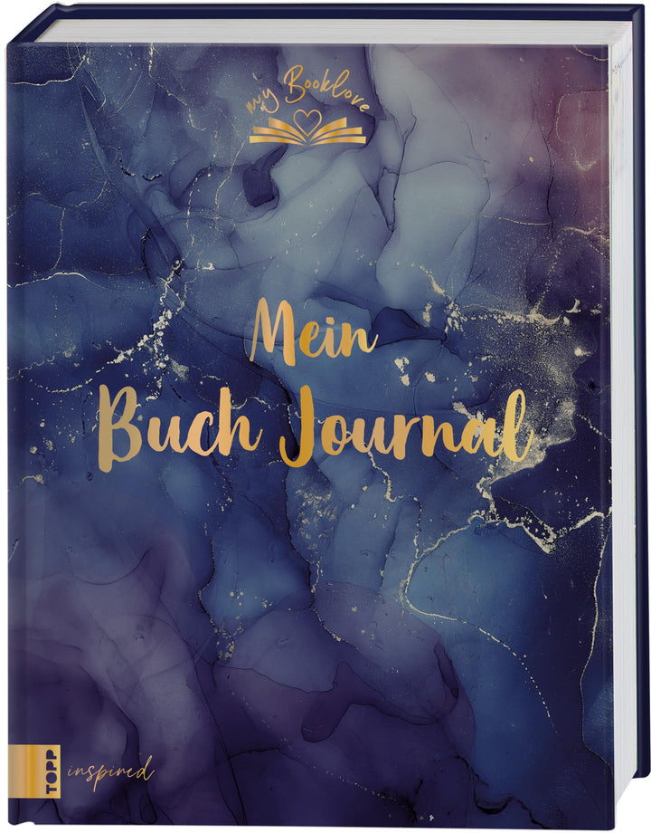 My Booklove: Mein Buch Journal - Dark: Mit Eintrageseiten für Bücher, Buchbingo, Challenges, Buch-St