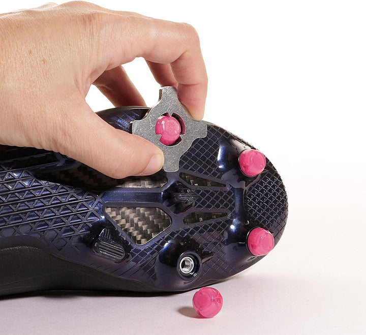 STUDIAMONDS Gummistollen für Fussballschuhe - 14 Fussballstollen Standardgewinde mit Stollenschlüsse