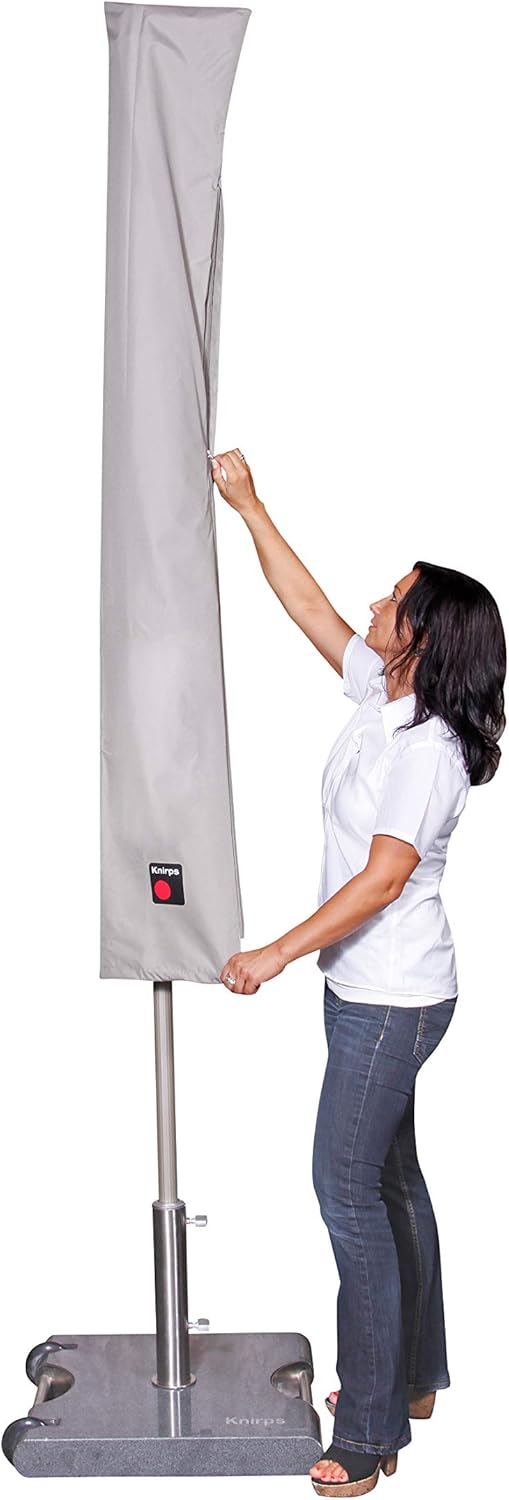 Schutzhülle für Knirps Pendelschirm 275x275 cm – Wasserdicht und wetterfest – Komfortables Verschlie