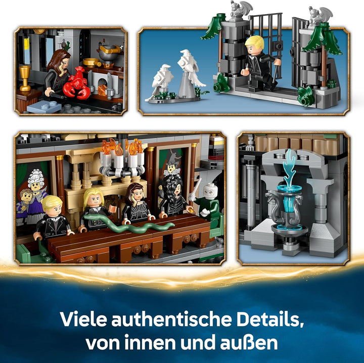 LEGO Harry Potter Landsitz der Familie Malfoy, Fantasy Spielzeug zum Sammeln und Ausstellen, Geschen