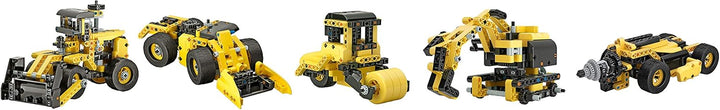 Clementoni 19139 Mechanik-Labor – Bulldozzer – Made in Italy – Bauset für Kinder 8 Jahre – wissensch