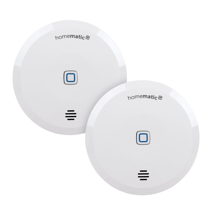 Homematic IP Smart Home 2er-Set Wassersensor, Wassermelder für zuverlässige Alarmierung per Sirene u