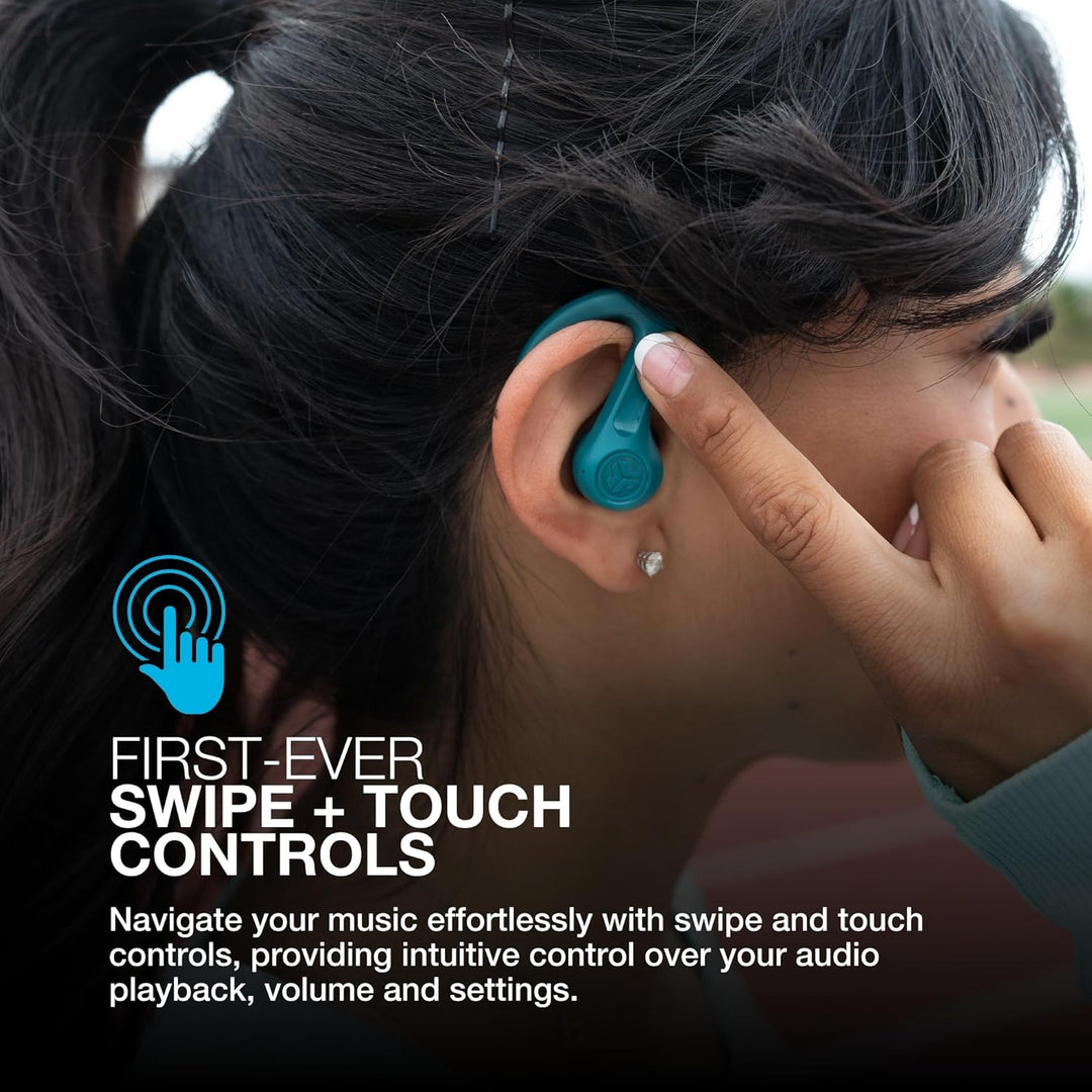 JLab JBuds Air Sport ANC 4 Kopfhörer In Ear, Sportkopfhörer Bluetooth, 60+ Std., Noise Cancelling Tr