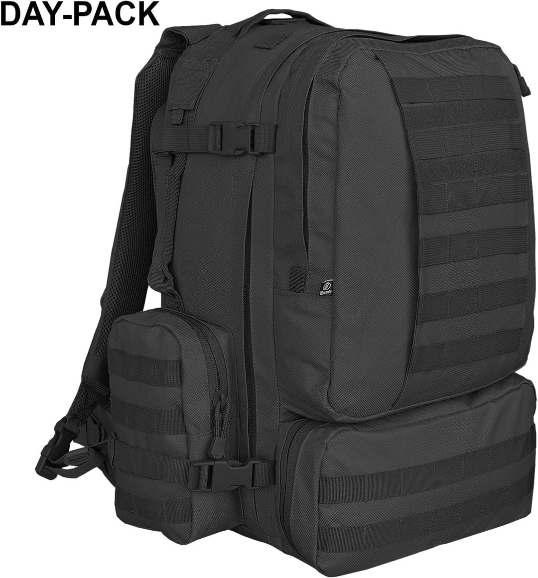 Brandit US Cooper Medium Backpack, Grösse: OS Einheitsgrösse Schwarz, Einheitsgrösse Schwarz