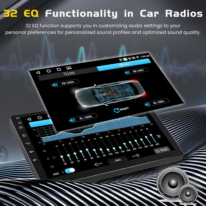Inefala 4G+128G Android 15 Autoradio für Peugeot 308 408 2007-2015, 9" Touchscreen Radio mit Wireles