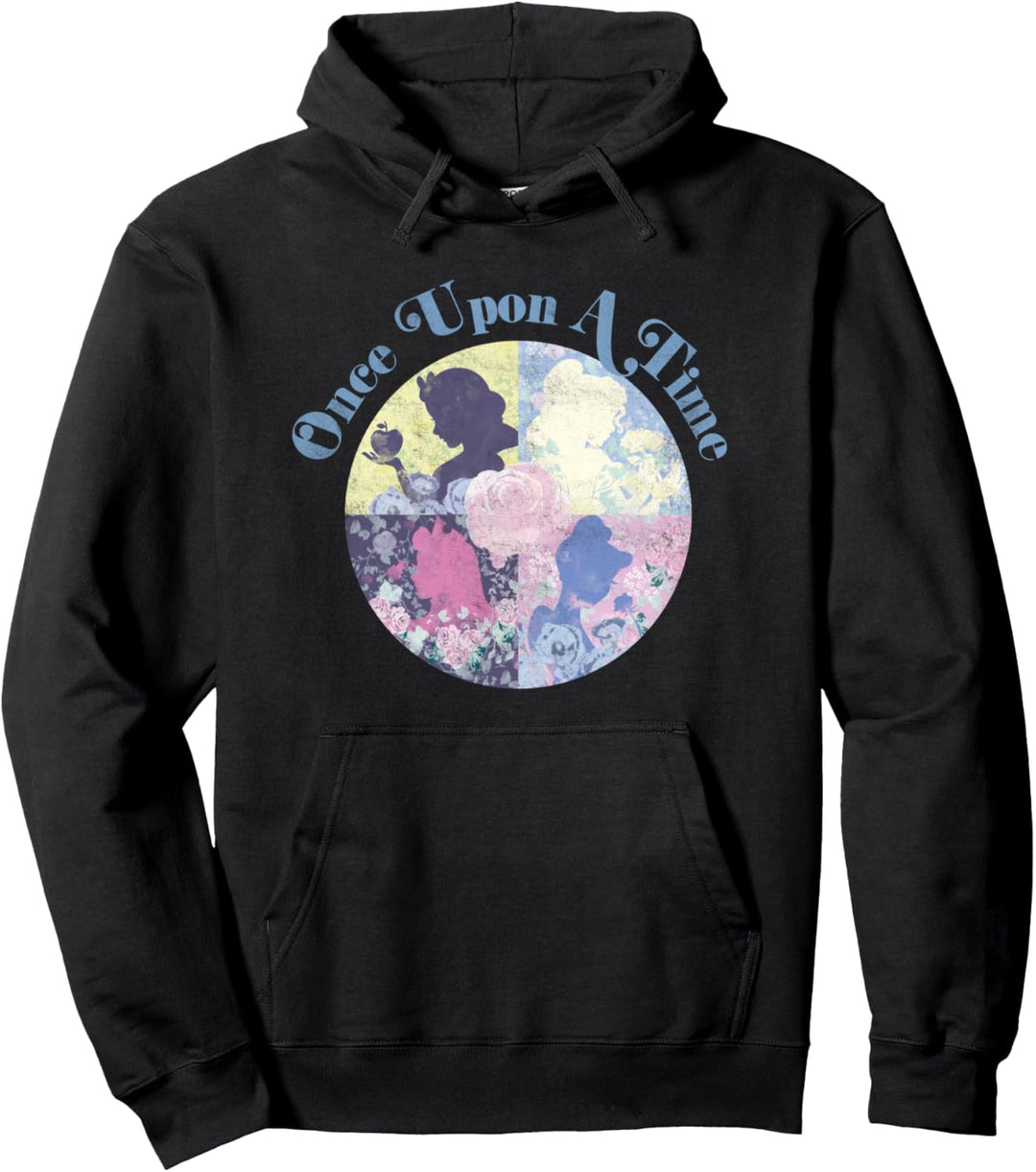 Disney Princess Once Upon A Time Silhouette Pullover Hoodie