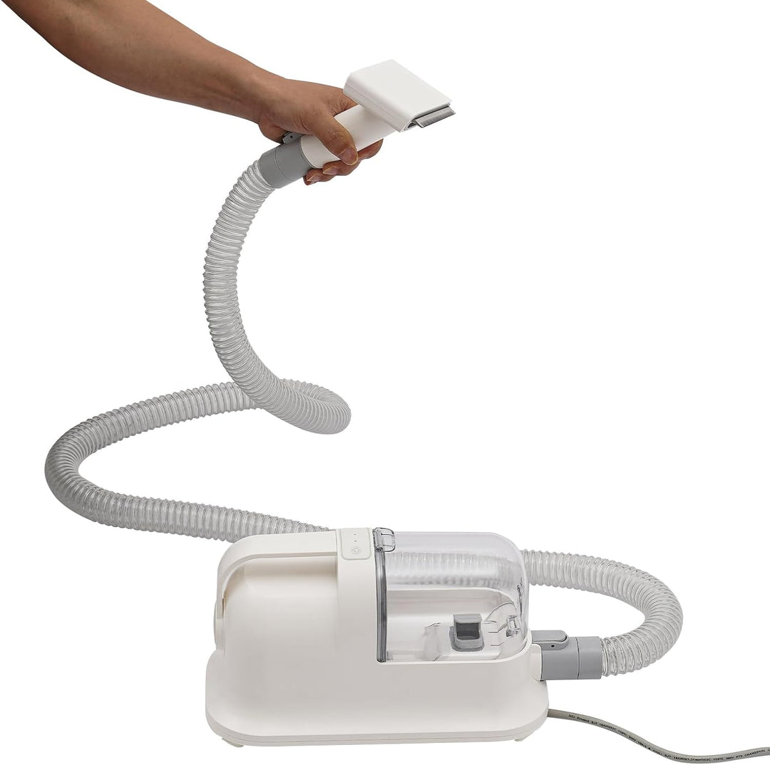3 in 1 Hundeschermaschine mit Staubsauger, 350W Leise Schermaschine, Haustierpflegeset für Hund &amp; Ka
