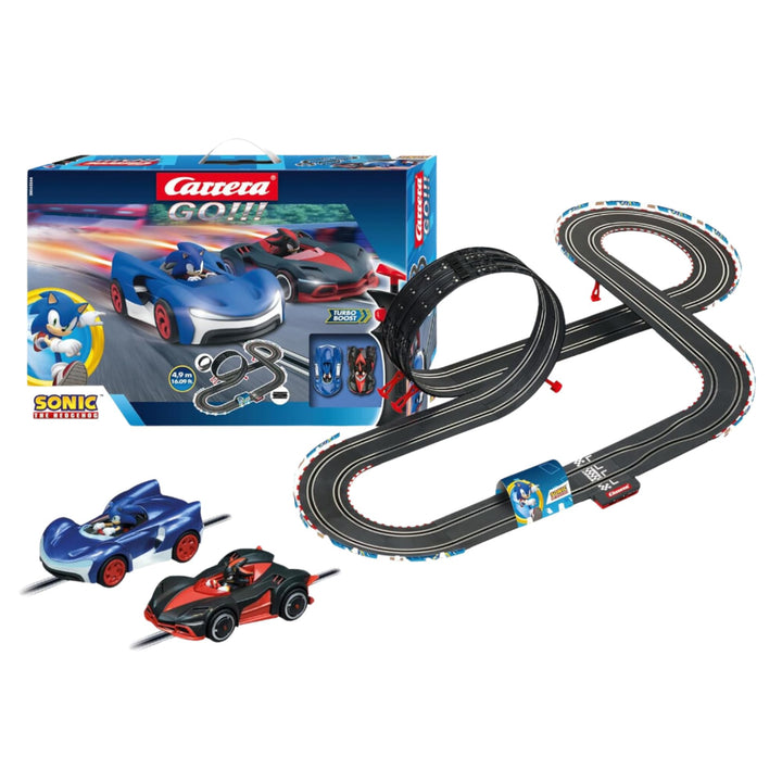 Carrera - 20062566 - GO I Sonic the Hedgehog 4.9 I Offizielles SEGA Sonic the Hedgehog Autorennset I