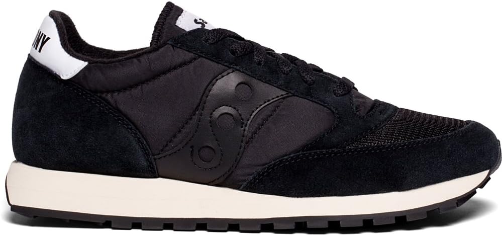 Saucony Jazz Original Vintage Herren Sportschuhe 35.5 EU Schwarz, 35.5 EU Schwarz