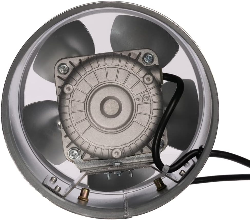 EUROPLAST Ø 160mm Axial Rohrlüfter Rohrventilator Axiallüfter Wickelfalzrohr Zuluft - Abluft Lüfter