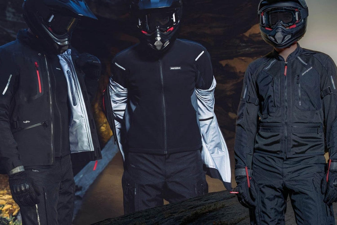 SPIDI Mission-T Shield H2Out Step-InArmor Motorrad Textil Aussenjacke (Black,L)