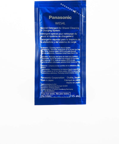 Panasonic WES9032Y1361 Combopack, Messer plus Folie & WES4L03-803 Reinigungsflüssigkeit für ES-LV95,