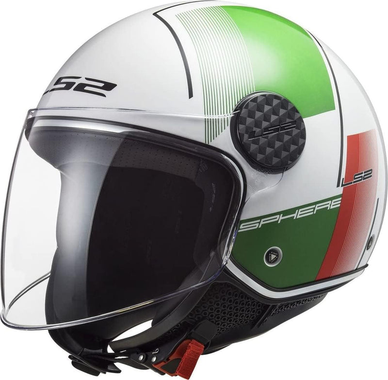 LS2, jethelm motorrad Sphere lux Firm white green red, XXL XXL white red green, XXL white red green