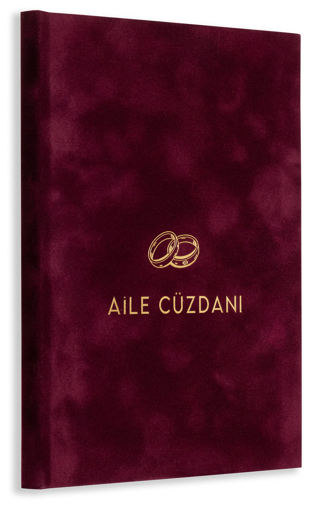 A5 Stammbuch Aile Cüzdani Skrift Bordeaux FÜR ALLE Formate (Klassik, A5, A4) Stammbuch der Familie i