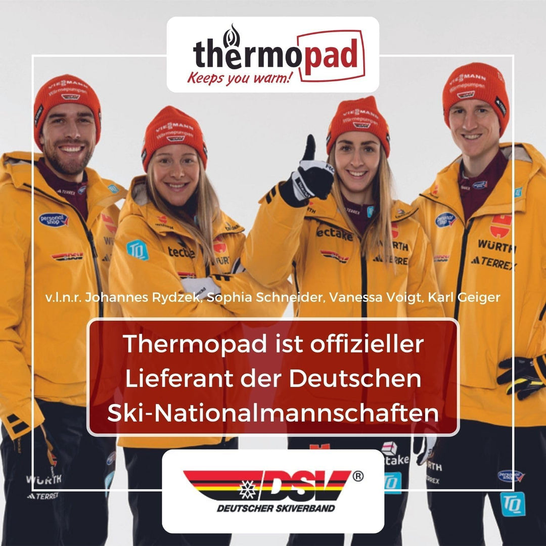 THERMOPAD Sohlenwärmer (Einlegesohle) Gr. S, L oder XL (36-46) – DAS ORIGINAL: 30 Paar Wärmepads für