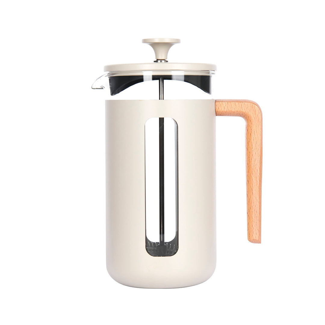 La Cafetière Pisa Kaffeebereiter aus Edelstahl, 8 Tassen, Latte, in Geschenkbox, Latte