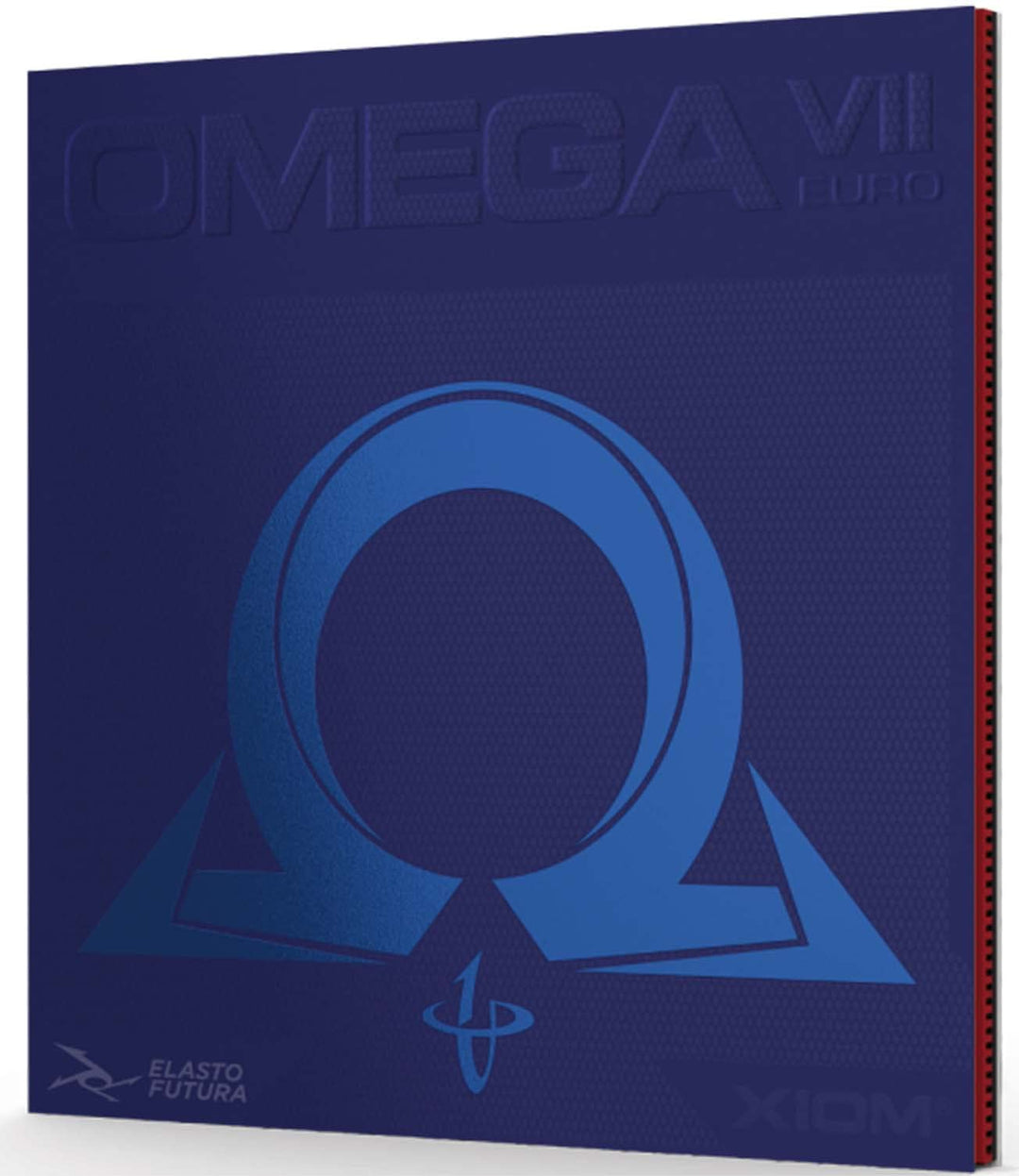 XIOM Belag Omega VII Euro Rot 1 stück (1er Pack), Rot 1 stück (1er Pack)