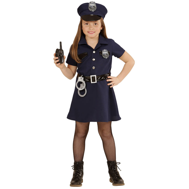 W WIDMANN MILANO Party Fashion - Kinderkostüm Polizistin, Kleid, Uniform, Polizei Kostüm, Fasching 1