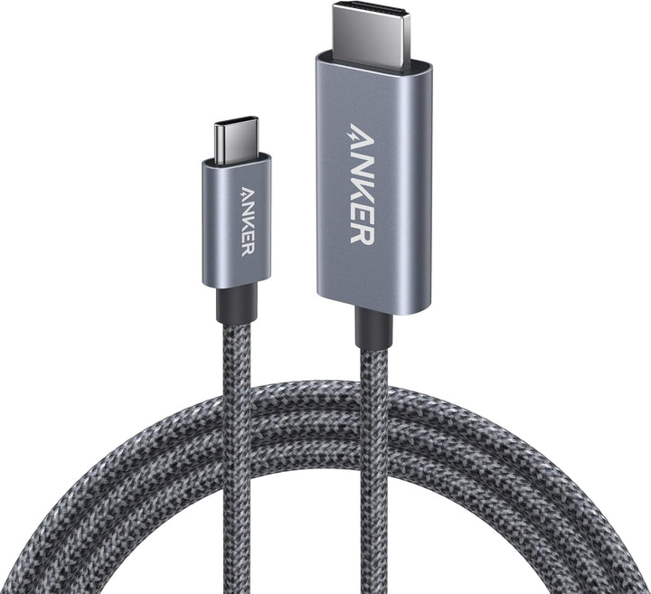 Anker HDMI-Kabel, 4K@60Hz HDR HDMI auf USB-C Kabel, ultraschnelles USB-C auf HDMI-Kabel aus Nylon ge
